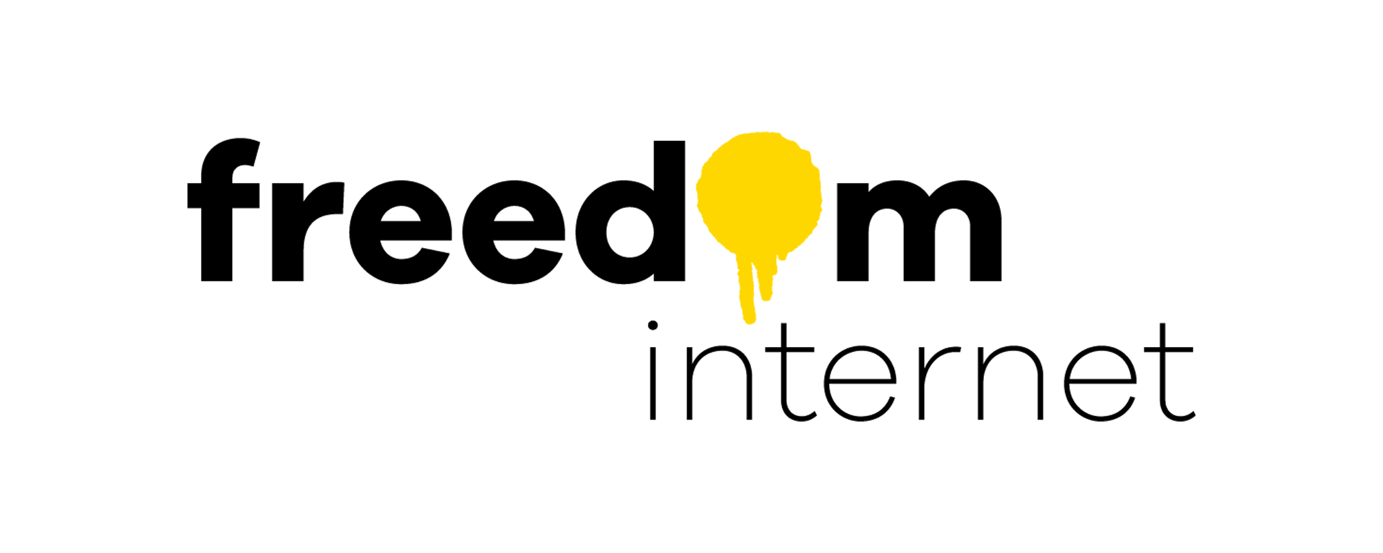 λογότυπο internet ελευθερία