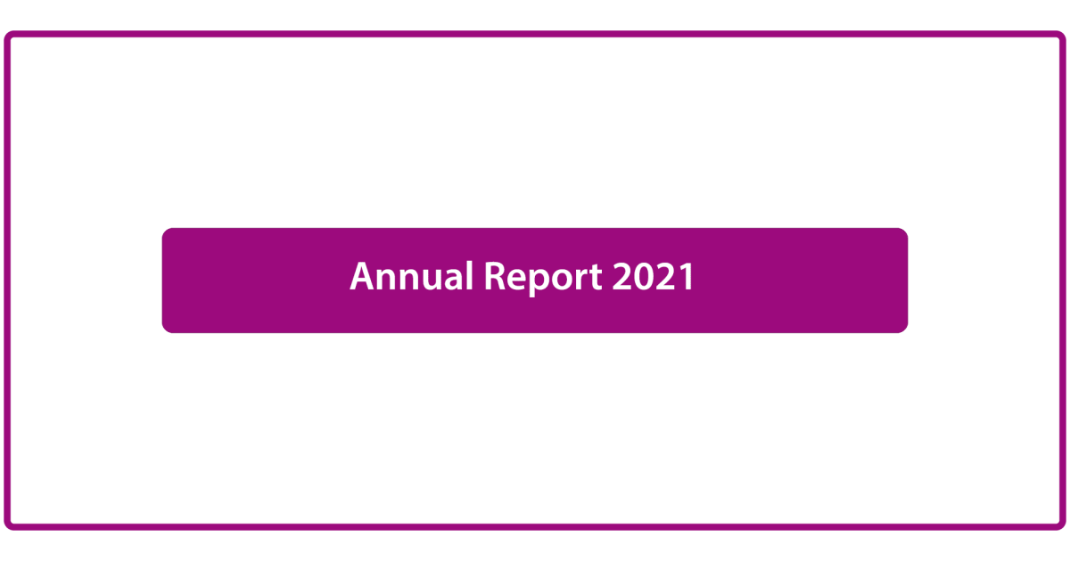 Annual Report 2021 Out Now