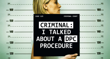 Criminal speech before DPC