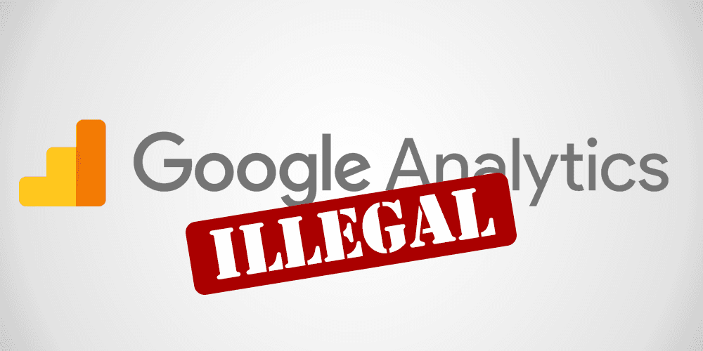 Google Analytics illegal