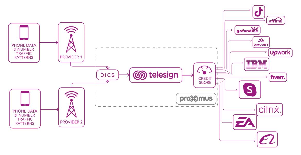 telesign bics interconnection