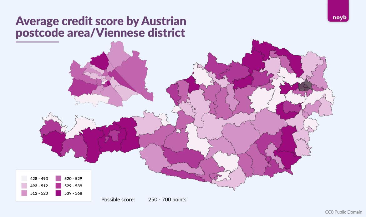 CRIF map of Austria