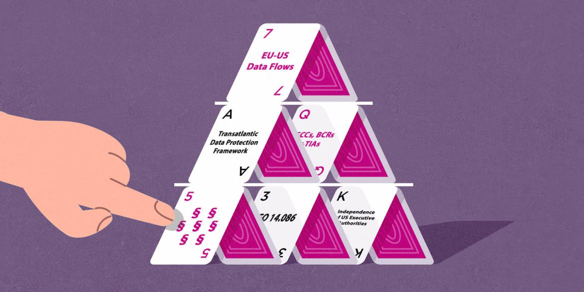 EU US Data Transfers as House of Cards