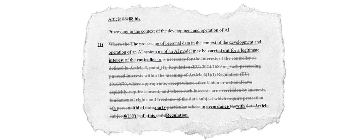 Article 88bis proposal