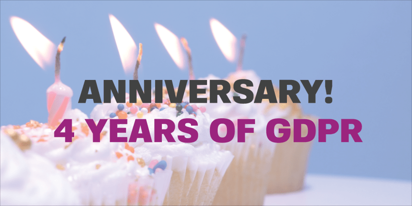 Statement on 4 Years of GDPR