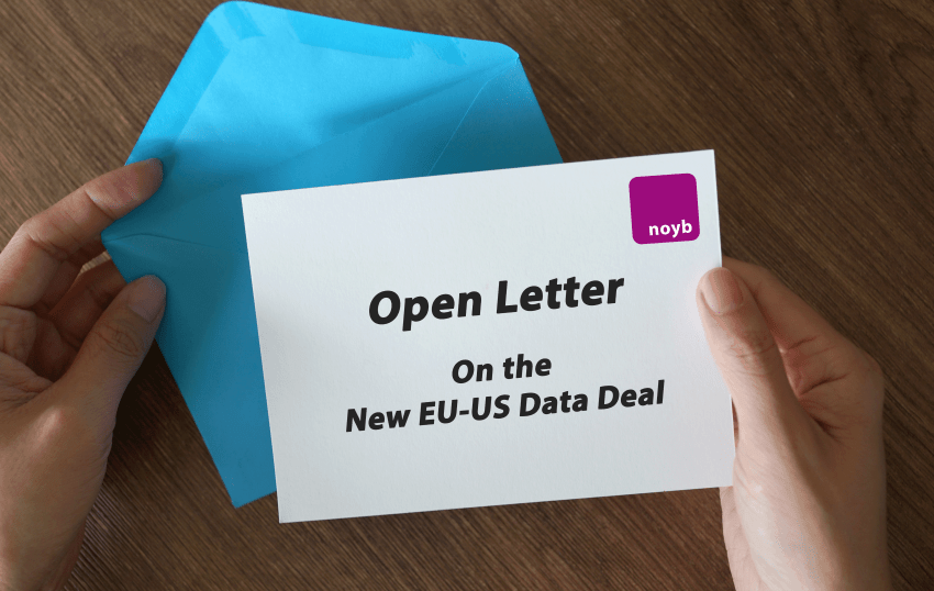 Open Letter on the Future of EU-US Data Transfers