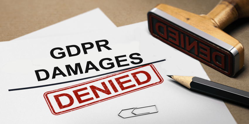 GDPR damages denied