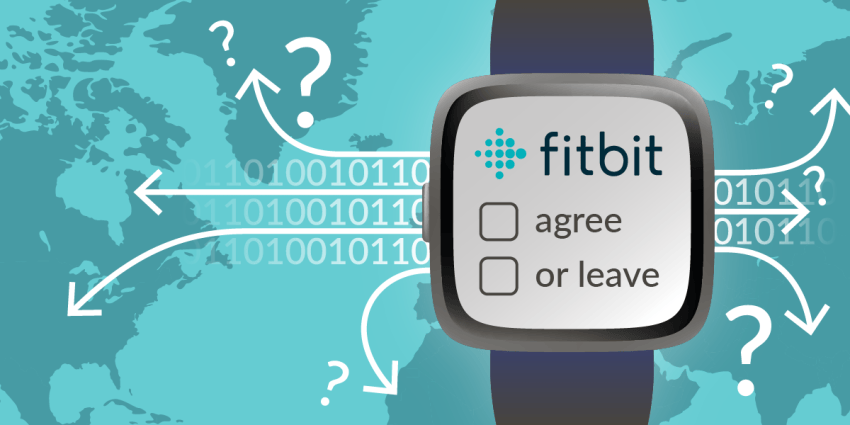 Fitbit - Agree to data transfers or leave