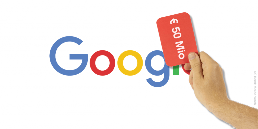 50 Miljoen Euro Boete Voor Google Bevestigd Door De Raad Van